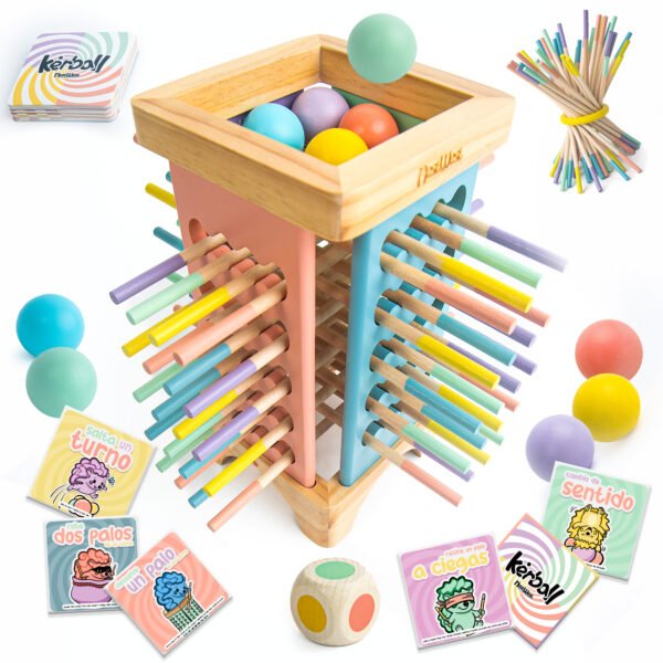 Kerball Up · 4 lados con sus piezas